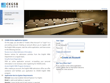 Tablet Screenshot of online.ckgsb.com